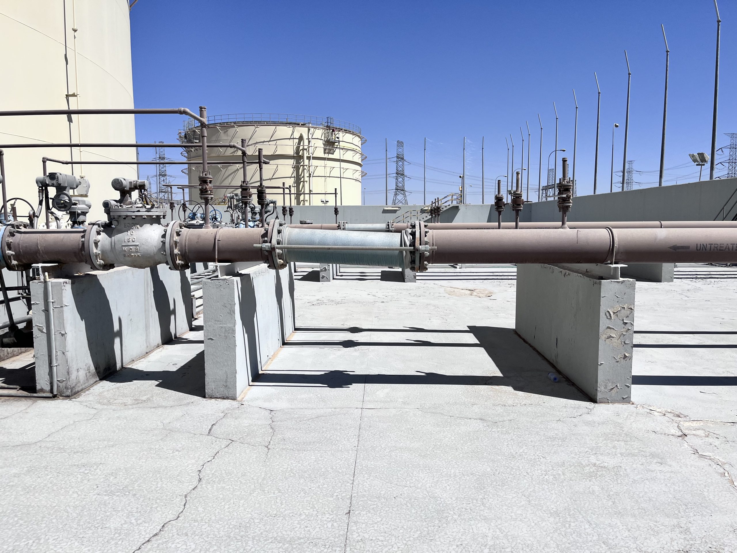 Tank 9 Expansion Joint - Misalignment